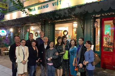 Meeting up with Alumni in Vietnam