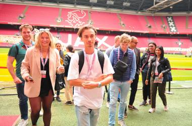 Wittenborg Amsterdam Students Visit Home Ground of Dutch Football Club Ajax